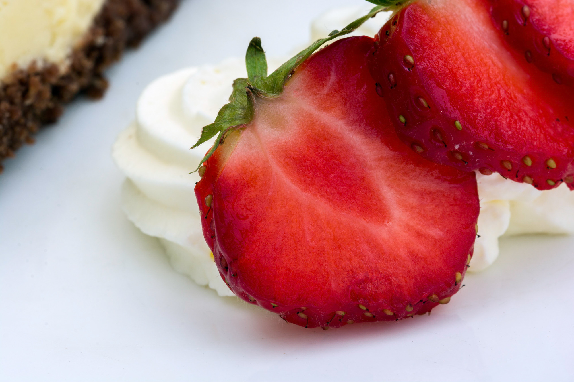 Close up strawberries